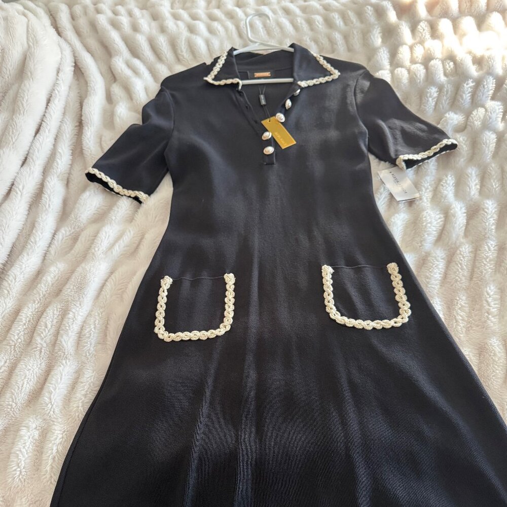 Alexia Admore Black and White Dress